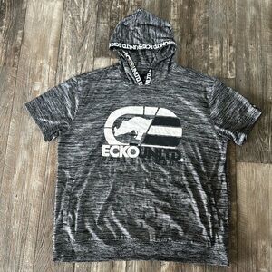 ECKO UNLTD Trademark Of Premium Wears T-shirt With Hood, Size 3XL